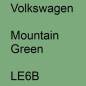 Preview: Volkswagen, Mountain Green, LE6B.